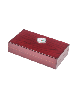 Kannettava Humidor, sikarilaatikko, 190x110x45 mm - tumma setri