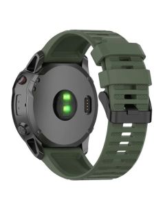 Garmin rannekoru, 22mm, Quickfit, ergonominen - Army / Military green / Oliivinvihreä