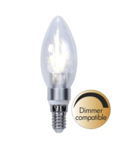 Valaistus LED Kirkas, E14, 2700K, 250lm, 3W(25W), Himmennin yhteensopiva