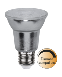 LED-lamppu E27 PAR20 Spotlight Glass