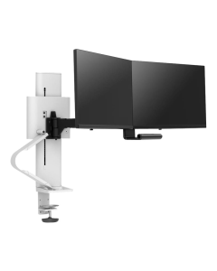 Ergotron TRACE™ Dual Monitor Mount (valkoinen)