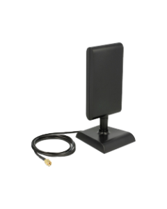 DELOCK WLAN-antenni, 802.11 ac/a/h/b/g/n, 6-9 dBi suunnattu, valkoinen
