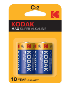 Kodak MAX alkali C -akku (2 kpl)