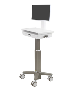 Ergotron CareFit™ Slim 2.0 LCD-kärry, 1 laatikko (1x1)