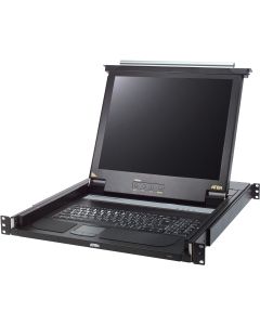 ATEN 19" KVM-konsoli 17" LCD-näytöllä, 1U, UK asettelu *EC*