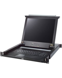 ATEN 19" KVM-konsoli 17" LCD-näytöllä, 1U, pohjoismainen asettelu *DNG*