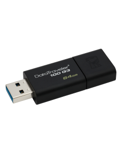 Kingston 64 Gt USB 3.0 DataTraveler 100 G3, 3 kpl