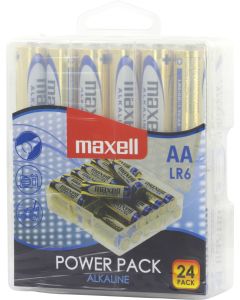 Maxell-paristot, AA (LR6), alkaliparistot, 1,5 V, 24 kpl