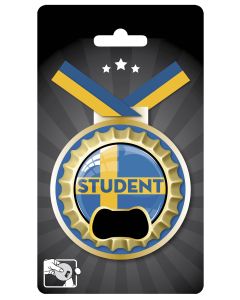 Medalj/kapsylöppnare student