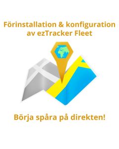 Förinstallation/konfiguration av tracker i ezTracker Fleet