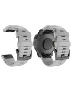 Garmin ranneke, 22mm, Quickfit, ergonominen - harmaa