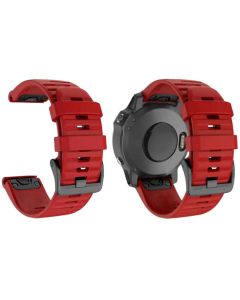 Garmin rannekoru, 22mm, Quickfit, ergonominen - punainen