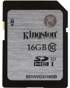 Kingston SDHC 16GB SecureDigital HD Video -muistikortti