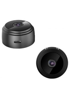 Mini WIFI -valvontakamera / vakoilukamera - Superpieni vakoojakamera 1080p HD:llä ja 150 asteen laajakulmalla, magneettikiinnitys