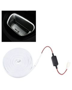 Etuvalo, Valkoinen LED STRIP, Tesla Model Y/3 - Valaise edessä