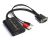 Aktiivinen VGA-HDMI-muunnin, HDMI 1.3b, 1080P@60Hz, stereo 3.5mm audio